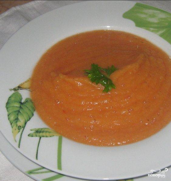 Диетический суп из цветной капусты