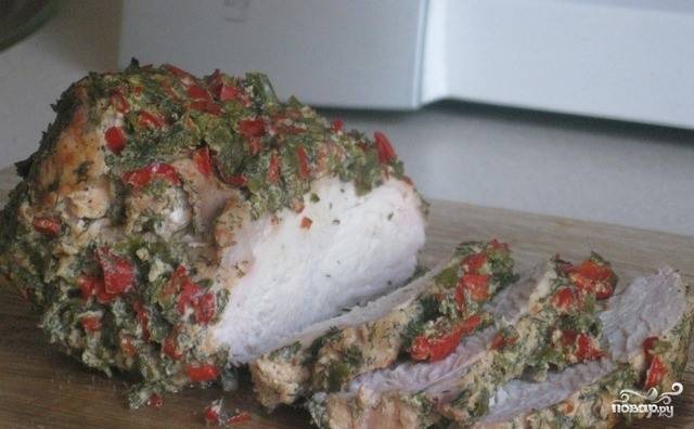 Филе индейки в духовке в фольге — пошаговый рецепт с фото