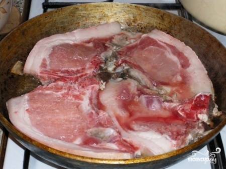 Как приготовить рецепт Мясо свинины по французски с помидорами в духовке