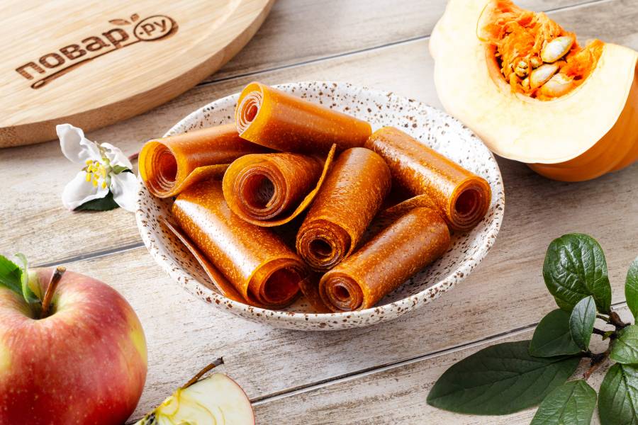 Десерты с тыквой и яблоками