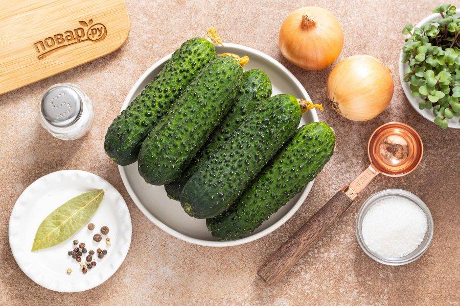 Подготовьте все ингредиенты.