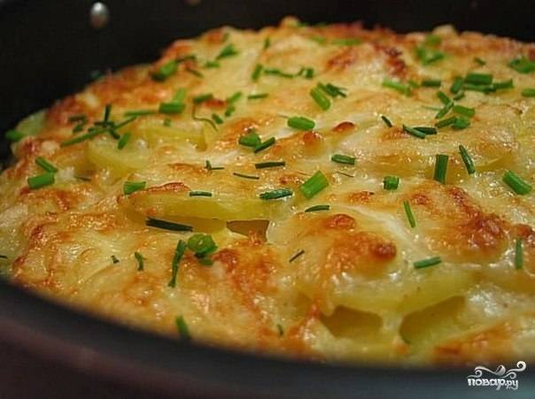 Картофель со сметаной и сыром - пошаговый рецепт с фото на фотодетки.рф