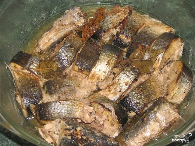 Рецепт рыбных консервов в масле