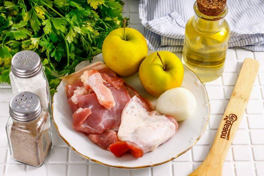 Подготовьте указанные ингредиенты.