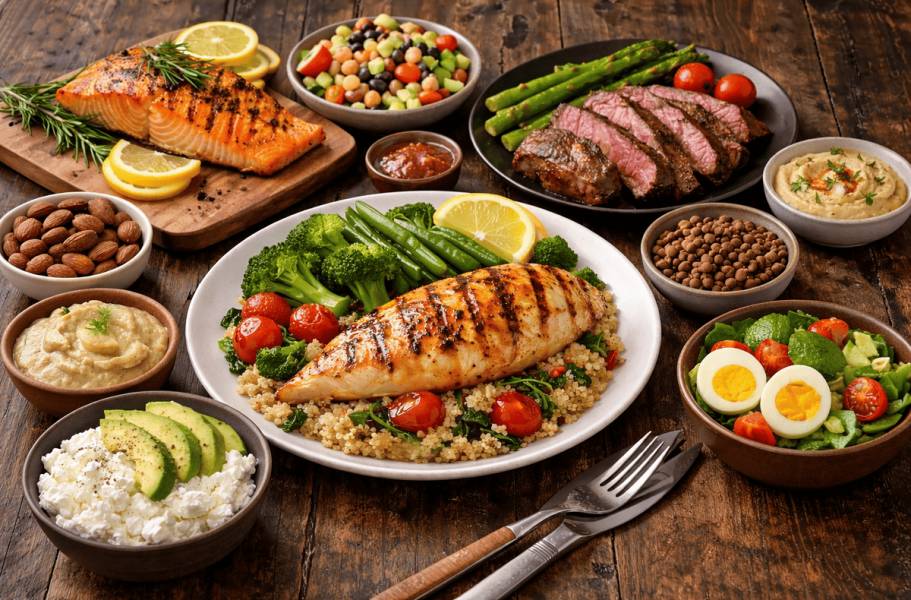 13 полезных ужинов, богатых белком