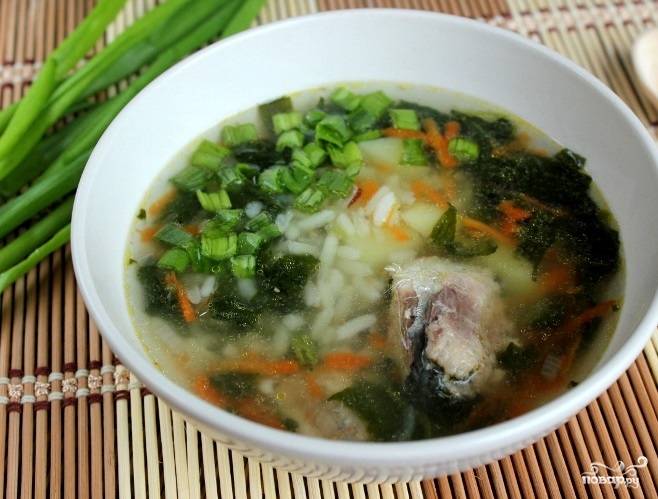 суп из рыбных консервов -пошаговый рецепт с фото