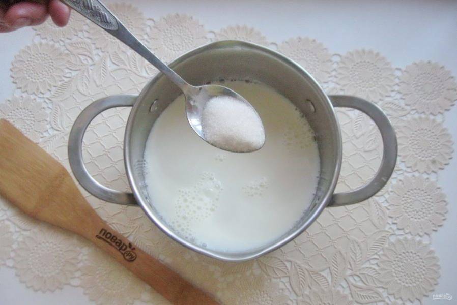 Кисель молочный рецепт пошагово