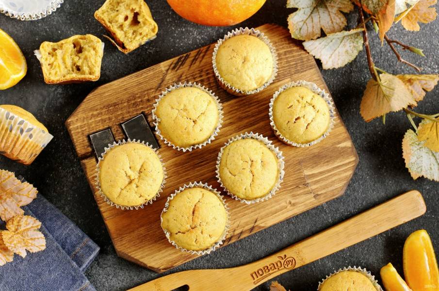 Кекс из тыквы