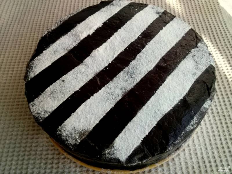 Торт зебра рецепт с фото готовим дома