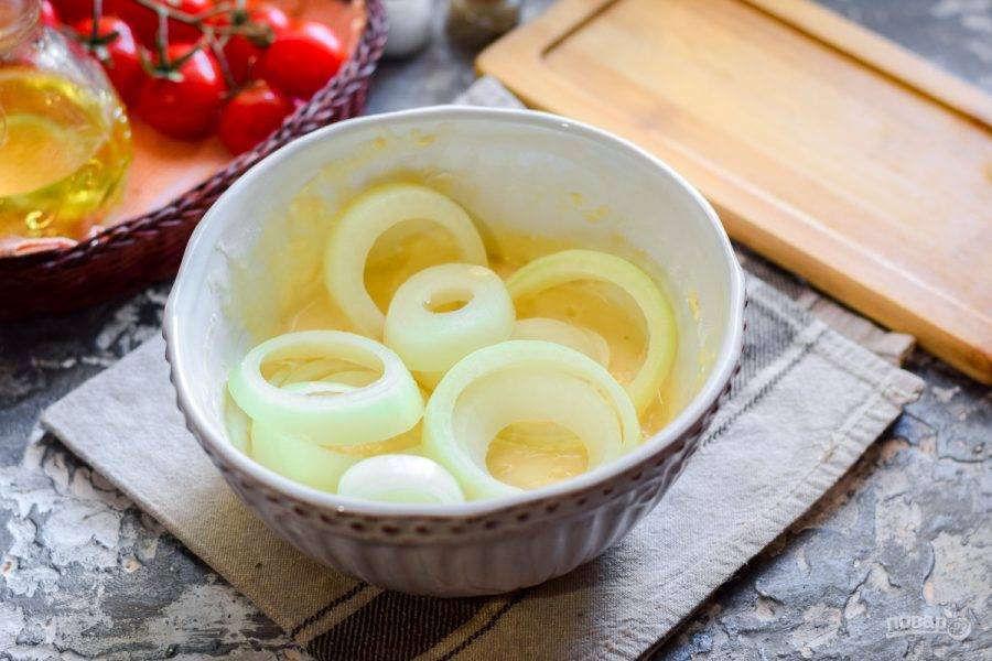 Луковые кольца в сырном кляре рецепт – Европейская кухня: Закуски. «Еда»