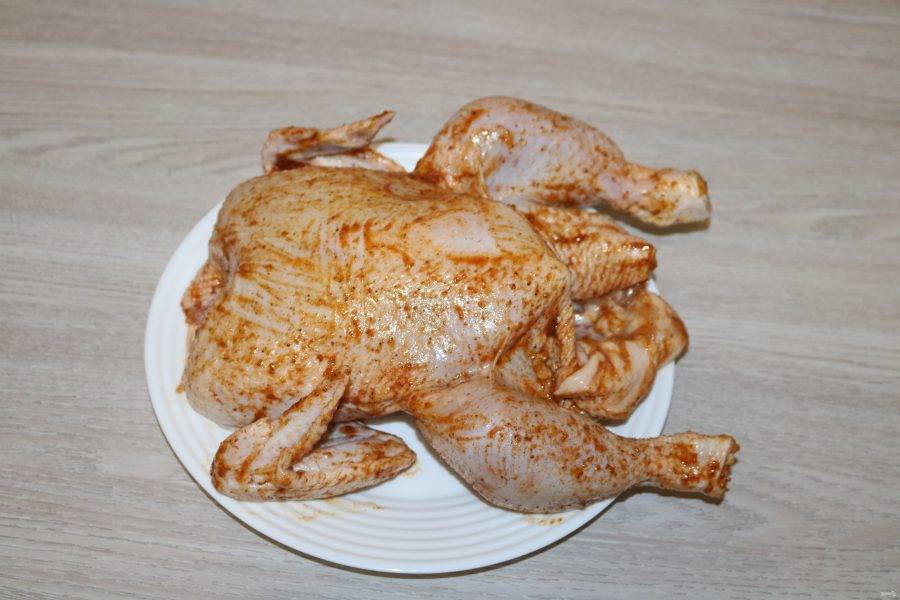 Ингредиенты для «Курица пряно-пьяная»: