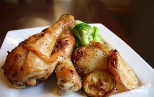 Рецепт аппетитных куриных голеней, приготовленных в мультиварке Редмонд