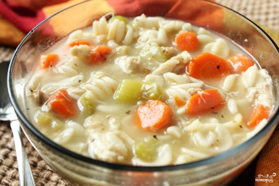 Суп с фрикадельками,рисом и брокколи : Первые блюда