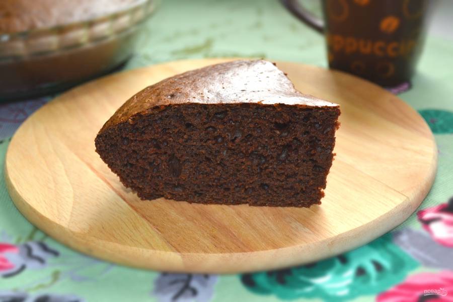 Шоколадный пирог на сметане - рецепт автора Светлана Харченко