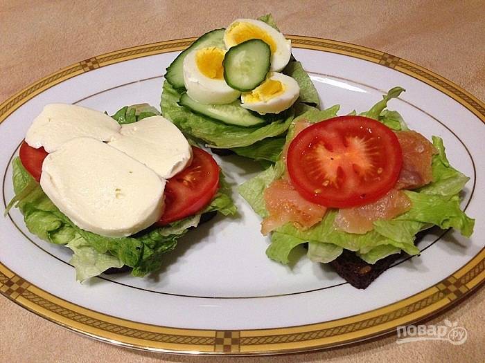 ПП-бутерброды на перекус