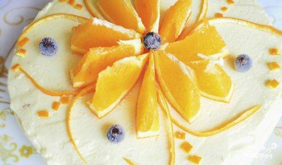 Торт Апельсиновый рай