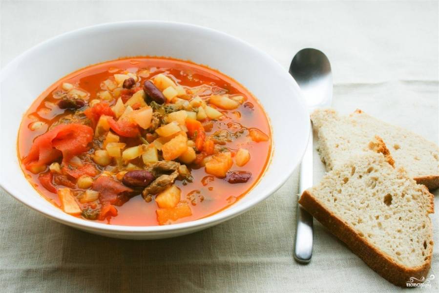 Боб чорба — болгарский фасолевый суп