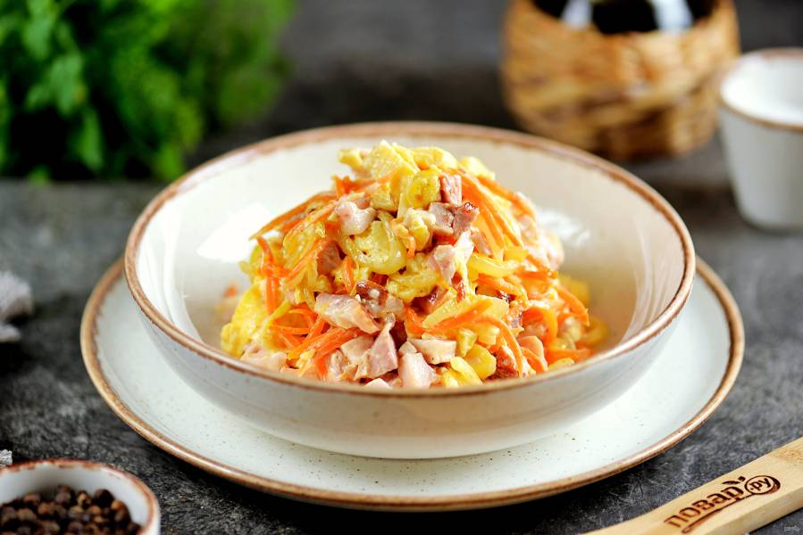 Салат из морских гребешков - легкое и вкусное блюдо из морепродуктов от Сахалинского икорного дома