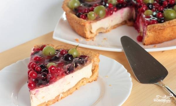 Лёгкий пирог с ягодным желе - рецепт приготовления с фото от garant-artem.ru