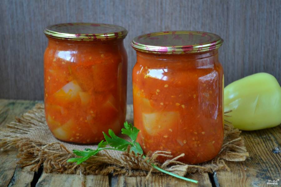 Преимущества консервации перца в томатном соке