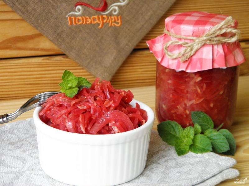 Кабачки с уксусом на зиму