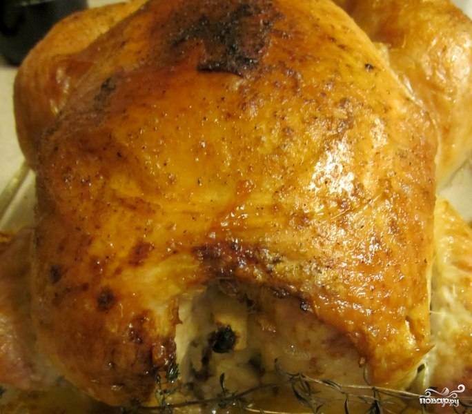 Курица фаршированная рисом - вкусные рецепты запеченной птицы с разными начинками