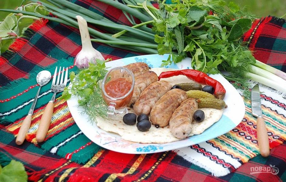 Видео-Рецепт: Овощи с колбасками Барбекю на гриле от ТМ Свооя