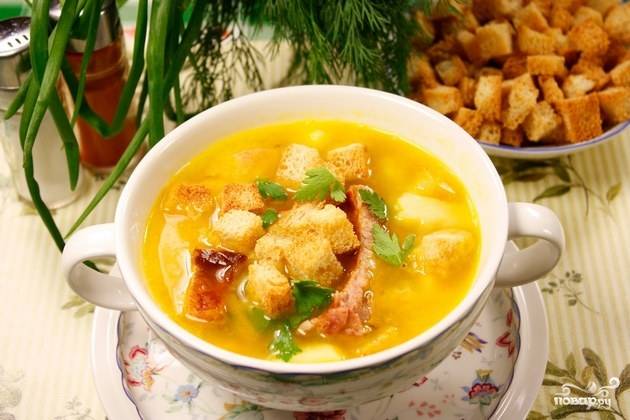 Как приготовить суп с копчеными ребрышками без гороха - 13 разновидностей