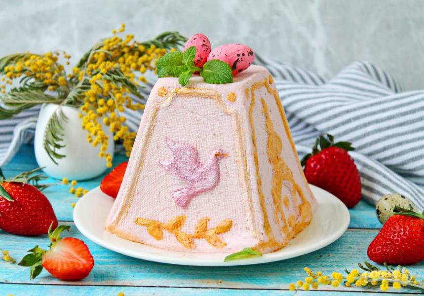 Пасха клубничная