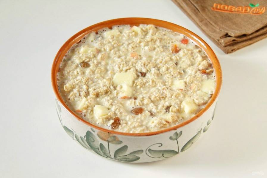 овсянка запеченная с яблоком и корицей. ovsyanaya zapekanka s yablokom 546377. овсянка запеченная с яблоком и корицей фото. овсянка запеченная с яблоком и корицей-ovsyanaya zapekanka s yablokom 546377. картинка овсянка запеченная с яблоком и корицей. картинка ovsyanaya zapekanka s yablokom 546377. Время подготовки: 5 мин.