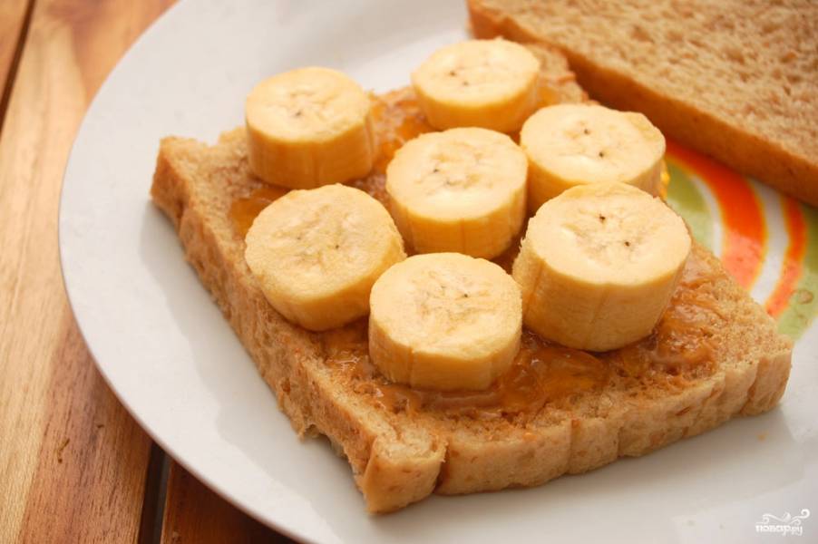 Бутерброд с арахисовым маслом