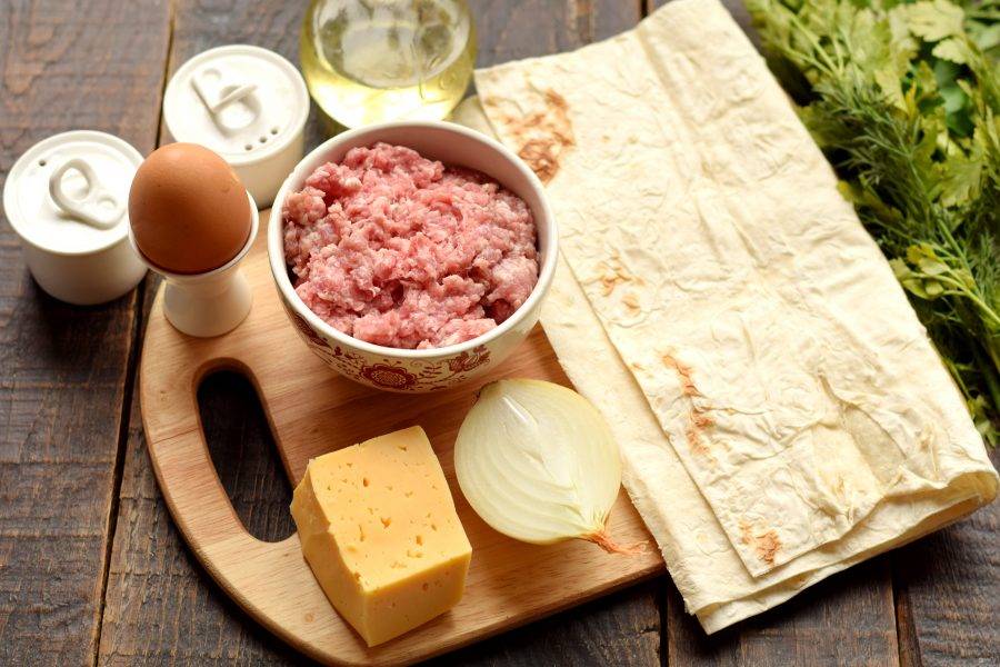 Фаршированный лаваш – кулинарный рецепт