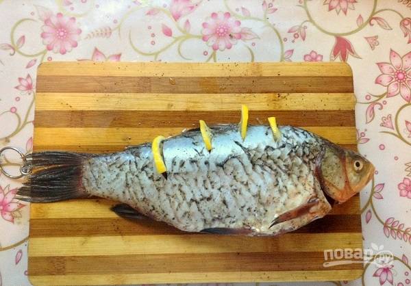 Рыба с лимоном
