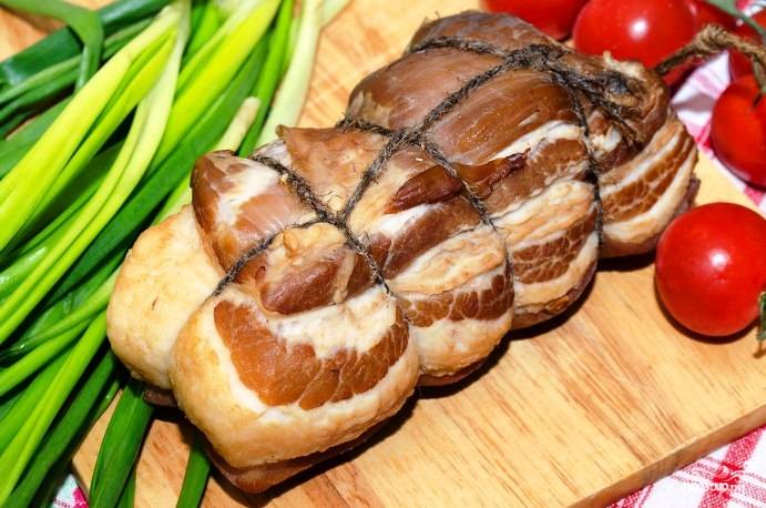 Копчёное мясо в домашних условиях (в коптильне) - рецепты с фото