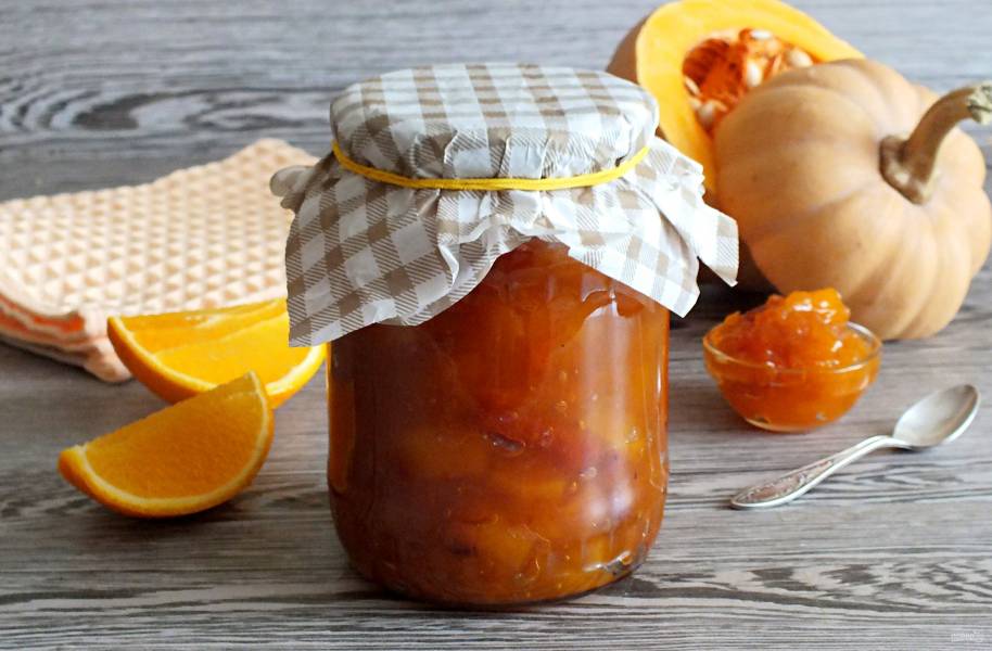Варенье из тыквы с апельсином