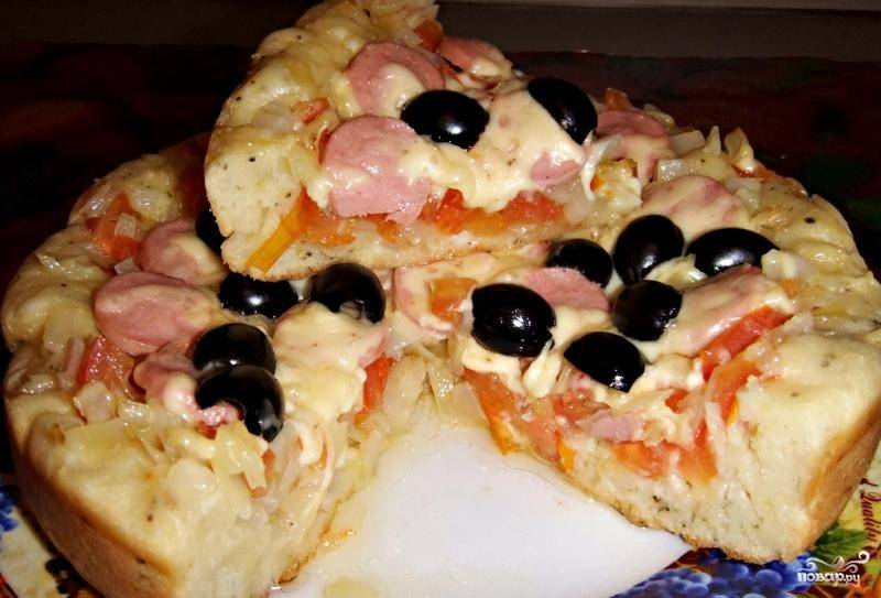 Тесто для пиццы в мультиварке