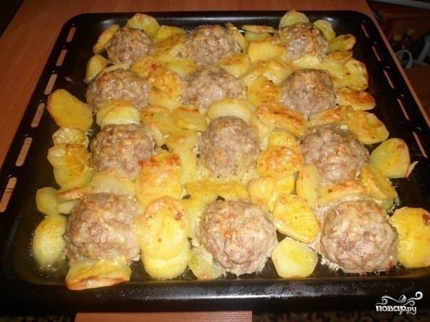 Котлеты с картошкой в духовке, пошаговый рецепт с фото от автора Марина на ккал