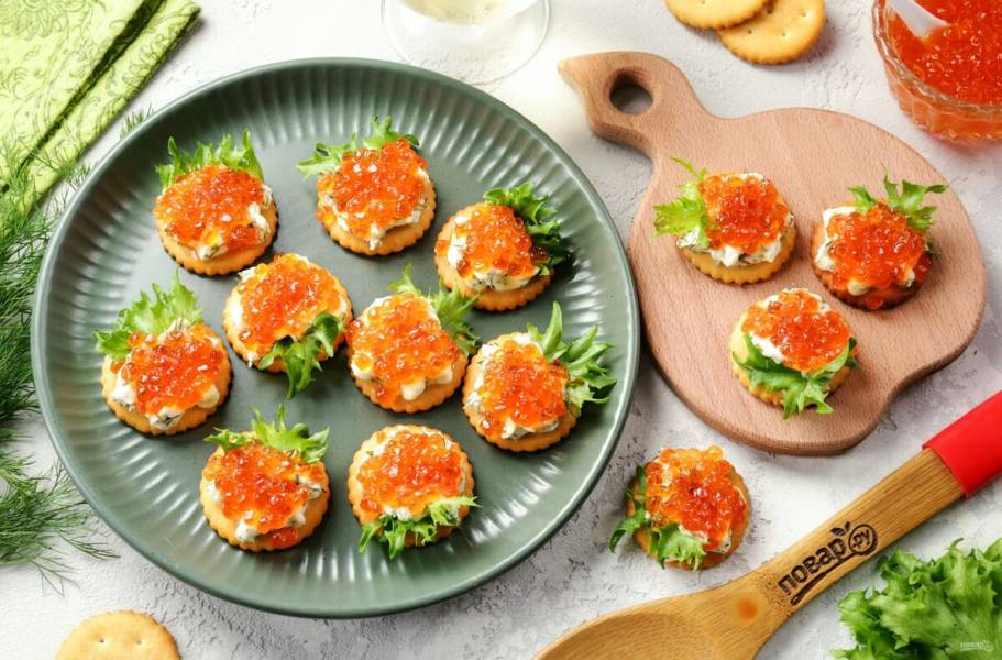 Канапе на Новый Год