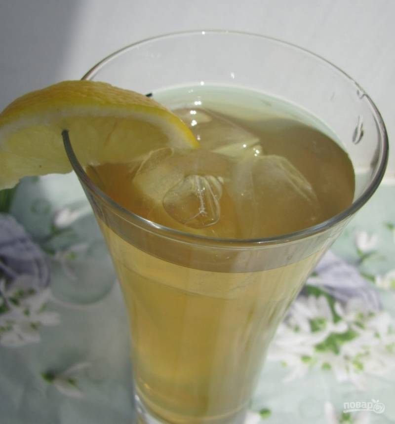 Имбирный напиток с малиной и лимонником