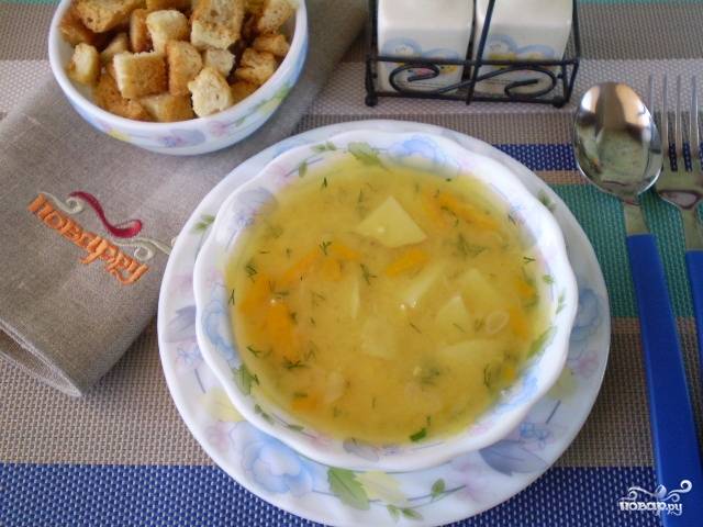 Гороховый суп без замачивания