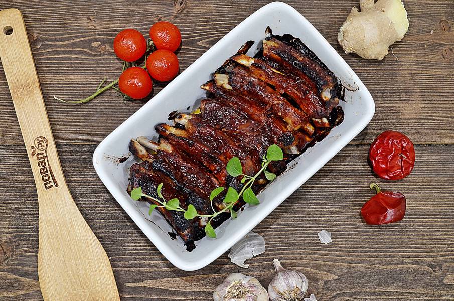 Как приготовить Как приготовить свиные ребрышки с картошкой в духовке рецепт пошагово