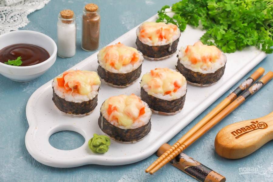 Роллы в духовке