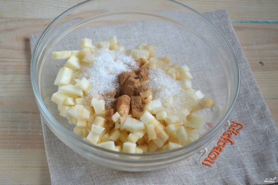 венский штрудель с яблоками из слоеного теста пошаговый рецепт | Дзен