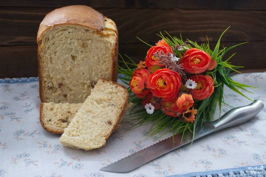 Кулич в хлебопечке: простой рецепт