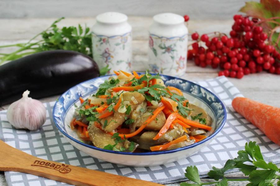 Вкусный Рецепт: Морской салат с морковью и луком