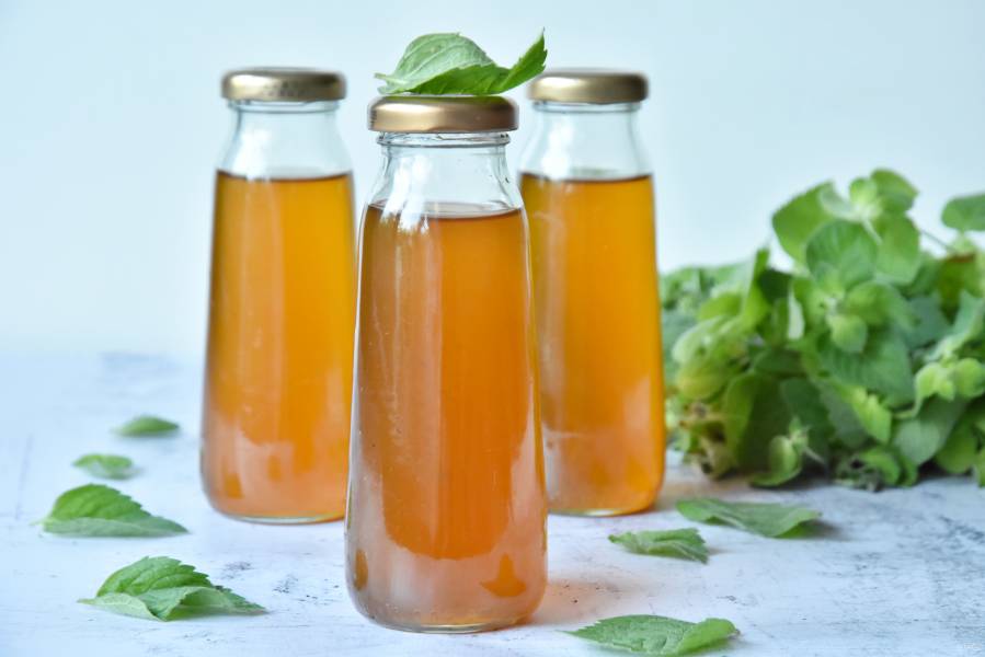 Концентрированный сироп из мяты