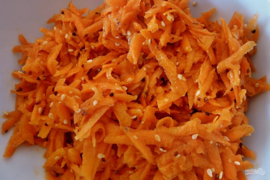 Салат из моркoви