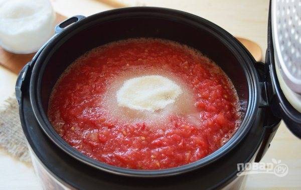 Универсальный томатный соус в мультиварке. Рецепт простой, вкус отличный, съедаем все до капельки