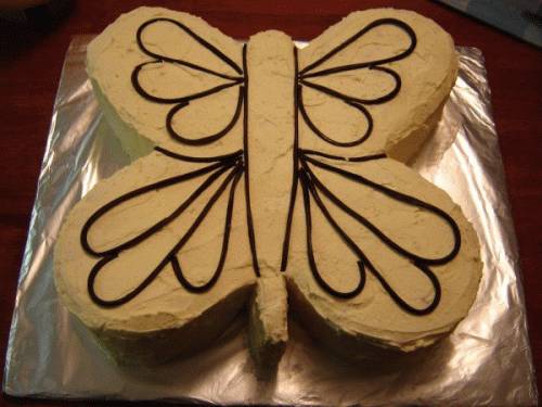 Бенто-торт — Бабочка