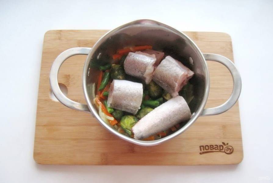 Рыба с овощами в мультиварке - рецепт с фото